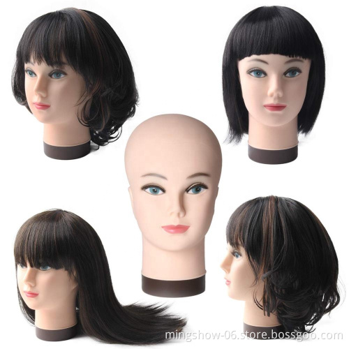 Top quality cheap fashion store window hair mannequin display head